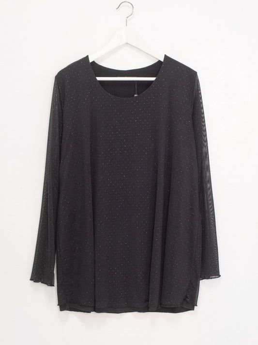 Blusa vual brillo