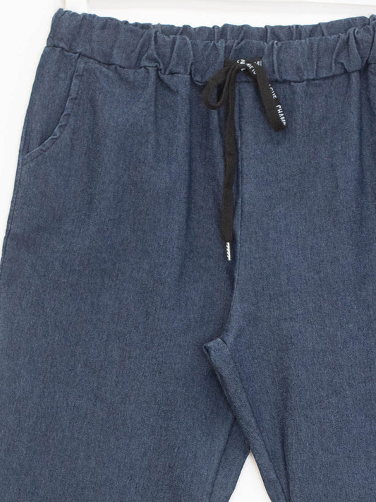 Drawstring jeans