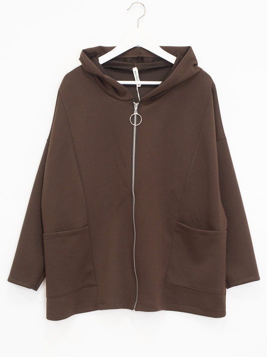 Zip-up hoodie