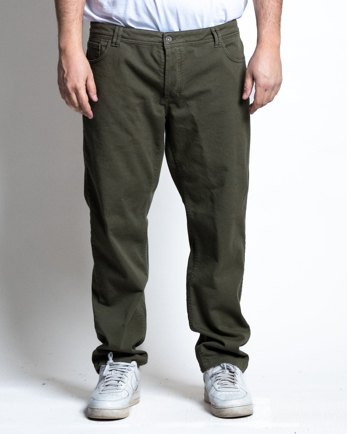 Jeans twill stretch militare