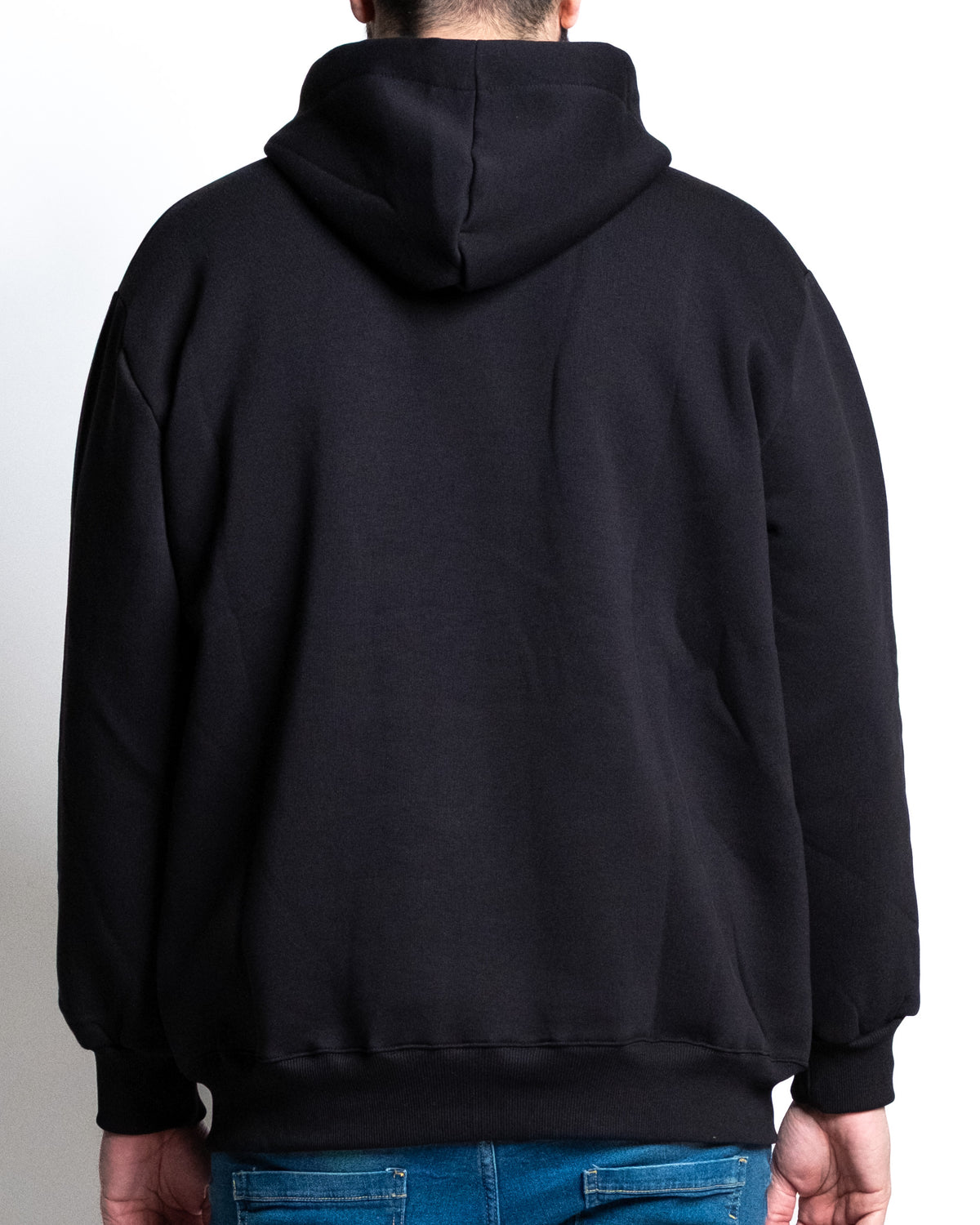 Felpa full zip capp. brooklyn nero