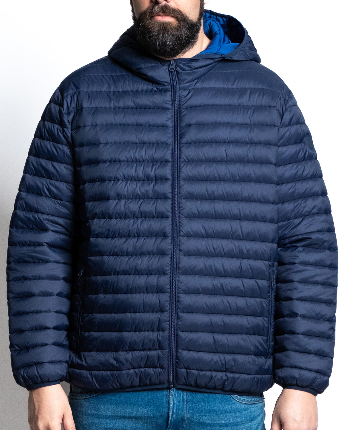 Piumino 100 grammi blu