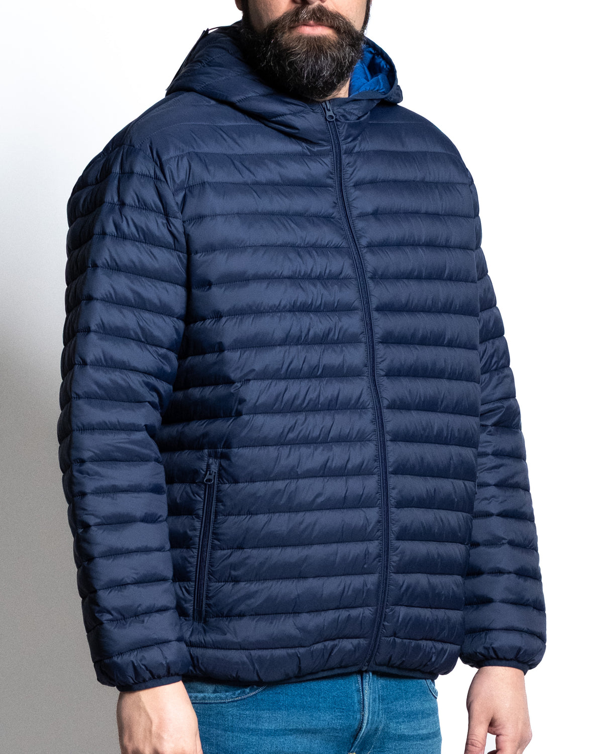 Piumino 100 grammi blu