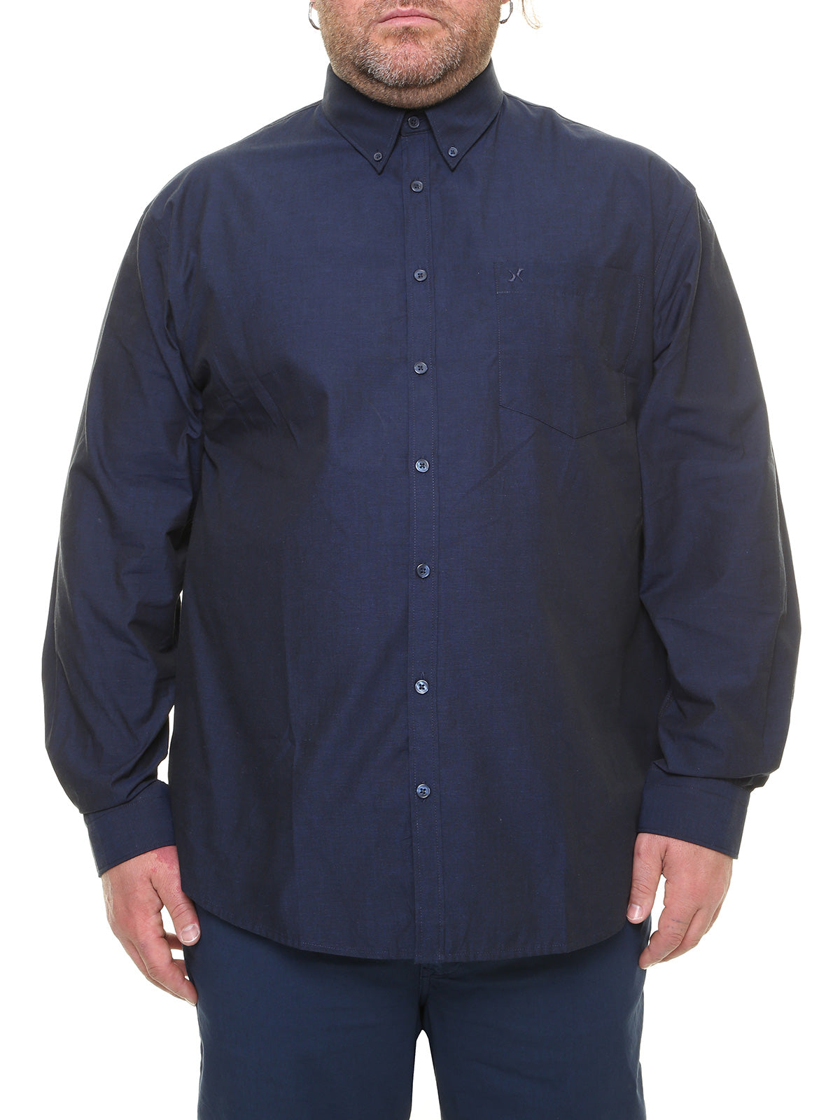Camicia filafil t.u. blu