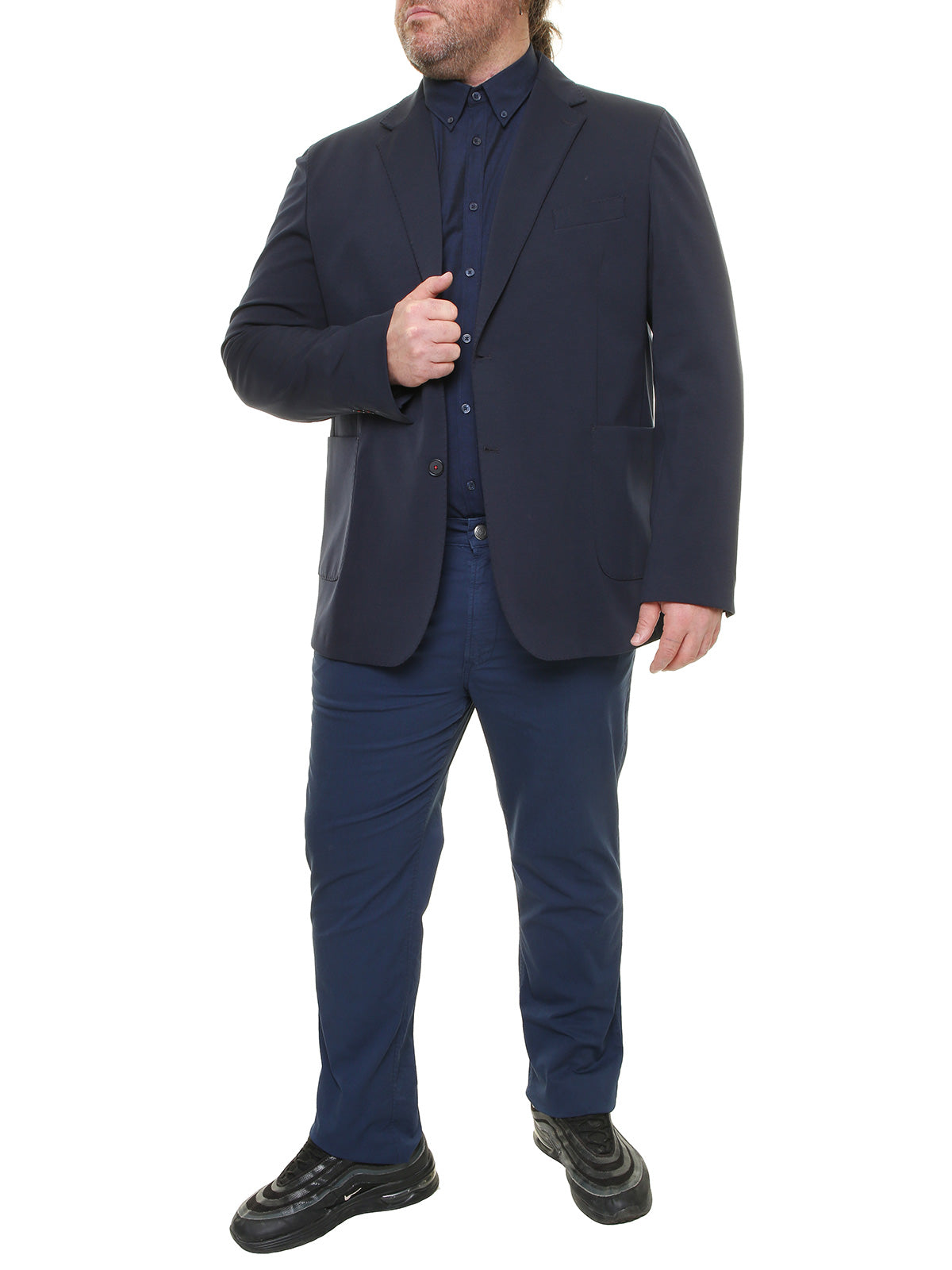 Camicia filafil t.u. blu