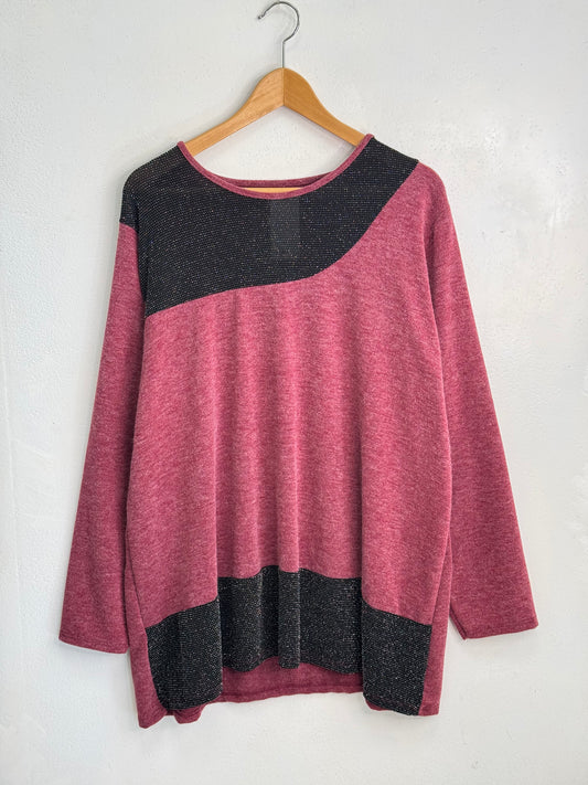 Maglia inserto lurex