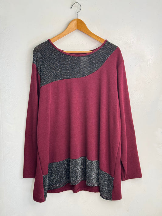 Maglia inserto lurex