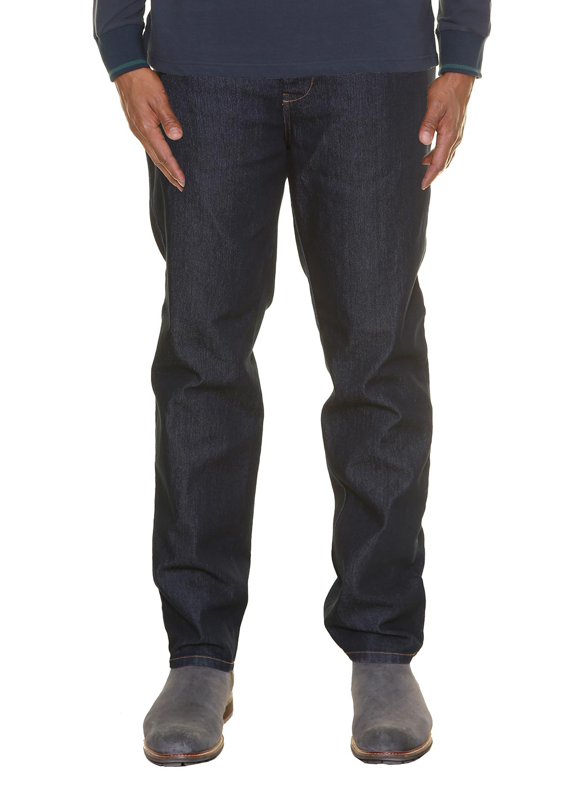 Jeans 5 tasche colore unico