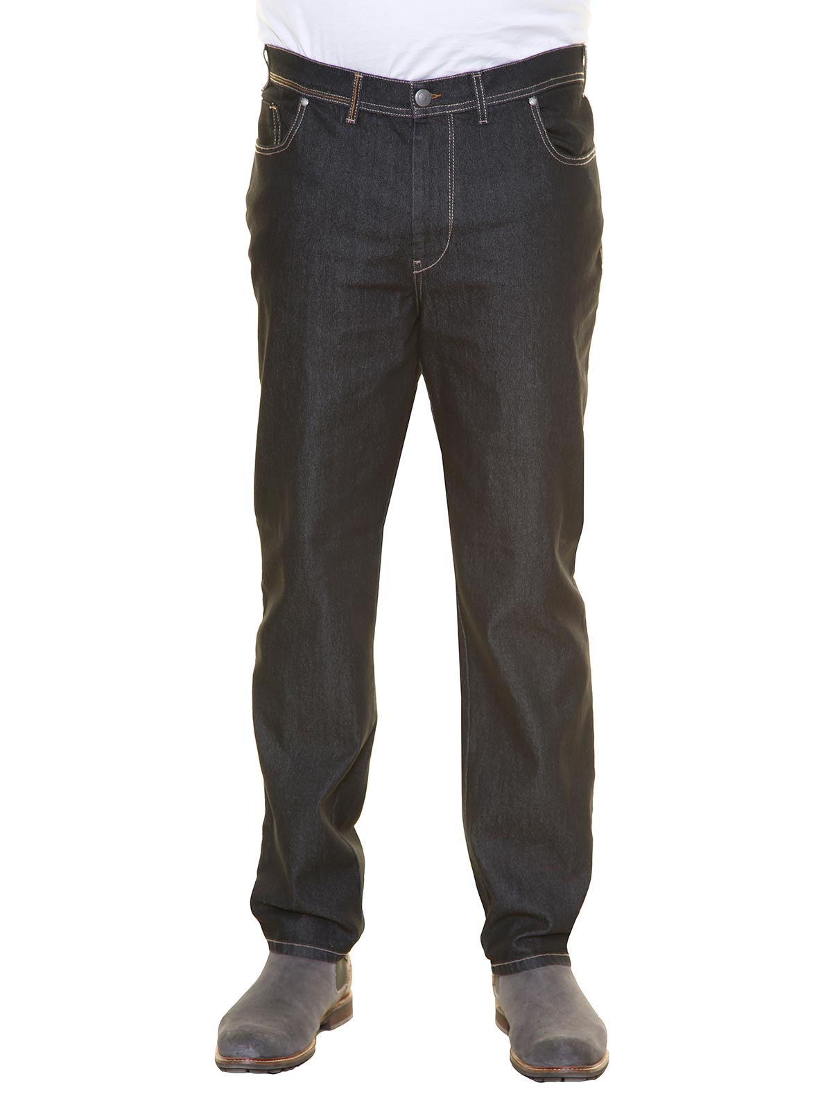 Jeans 5 tasche colore unico