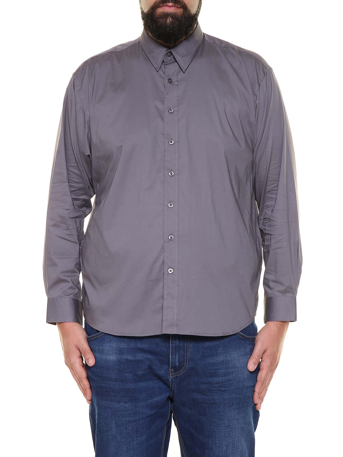 Camicia ml stretch antracite