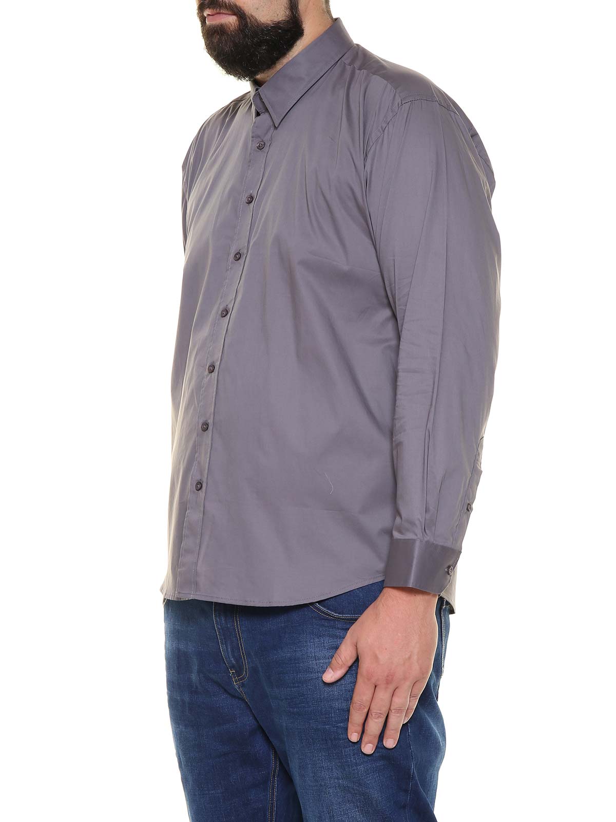 Camicia ml stretch antracite