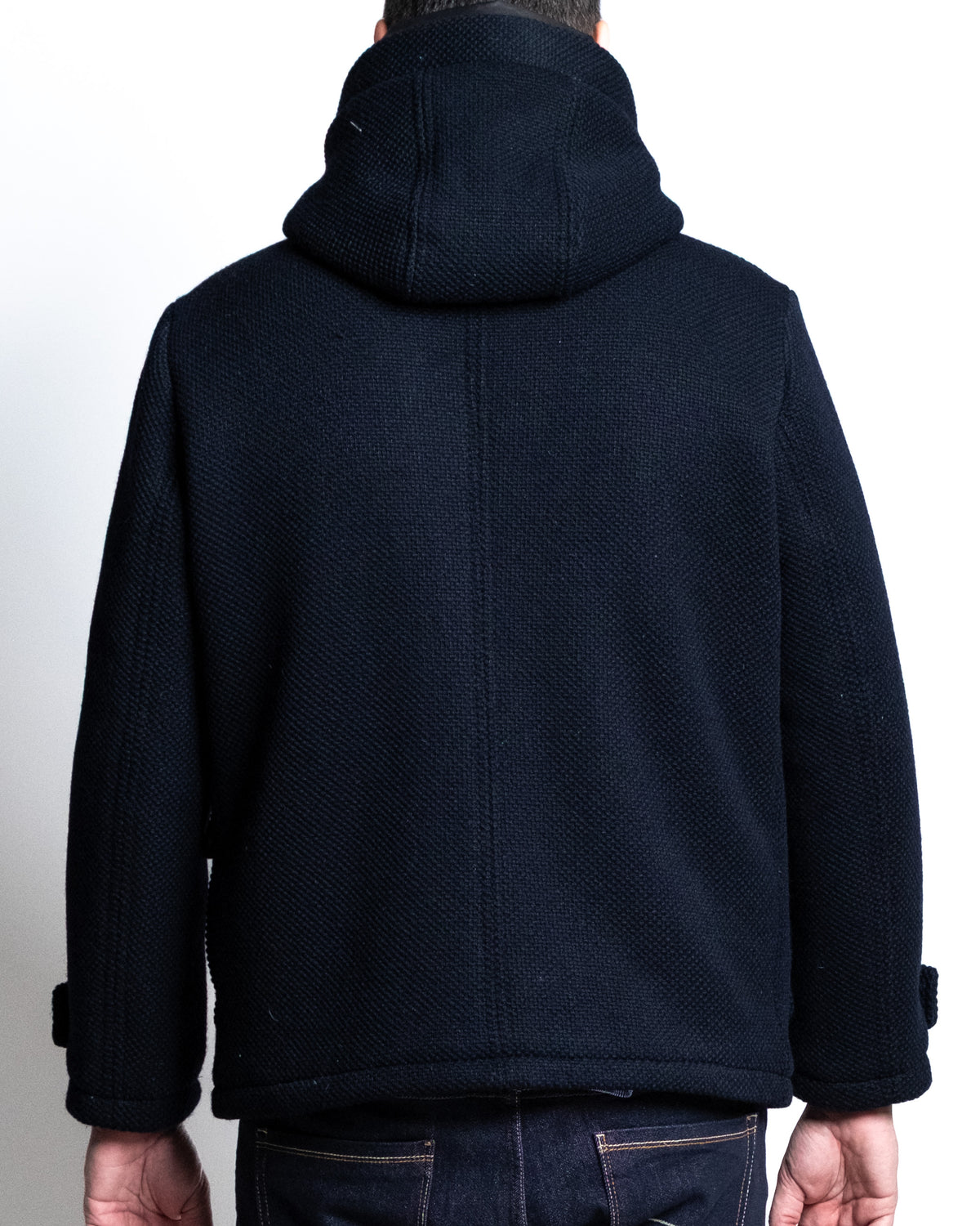 Parka corto blu
