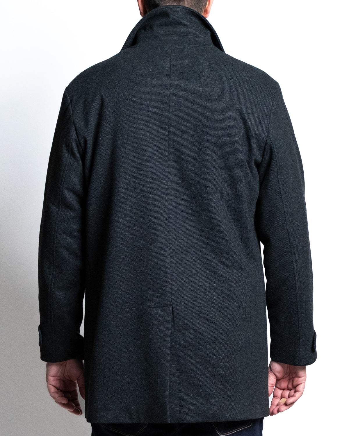 Cappotto pettorina antracite