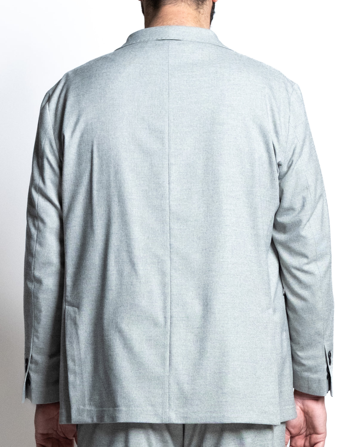 Giacca coloniale grigio mel