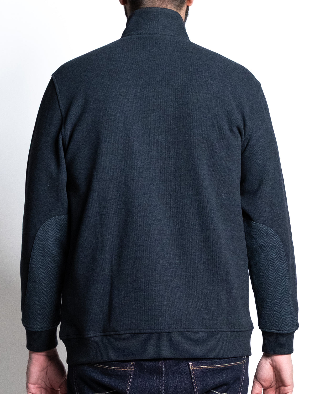 Giacca zip antracite