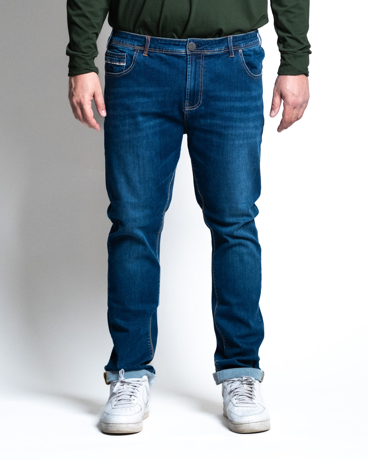 Jeans ins cimosa blu denim