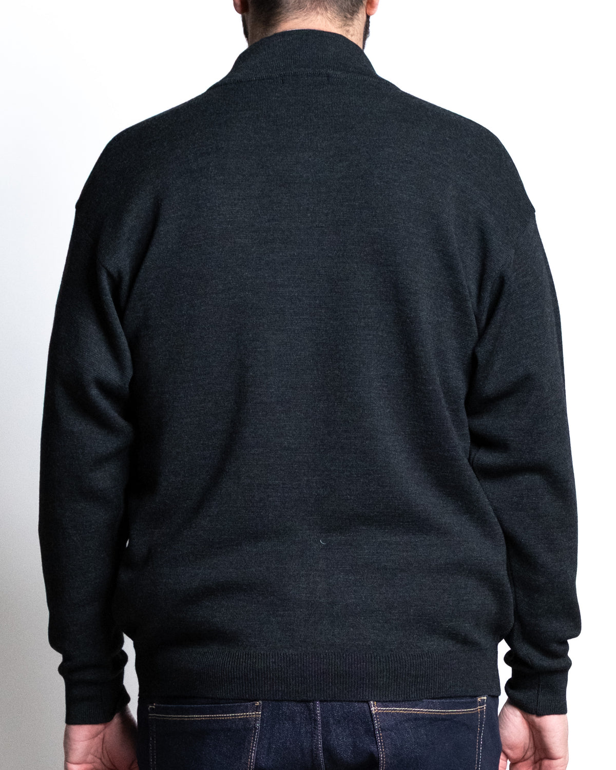 Giacca zip antracite