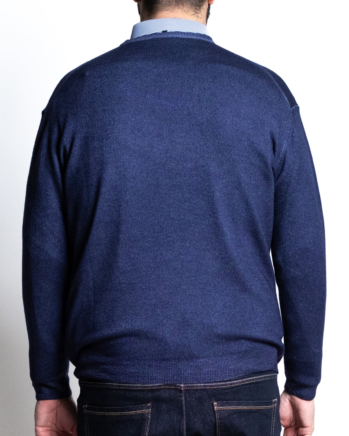 Girocollo sw blu