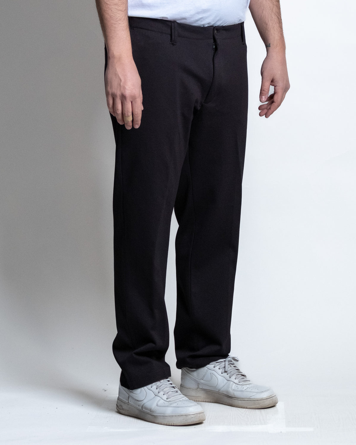Pantalone twill nero