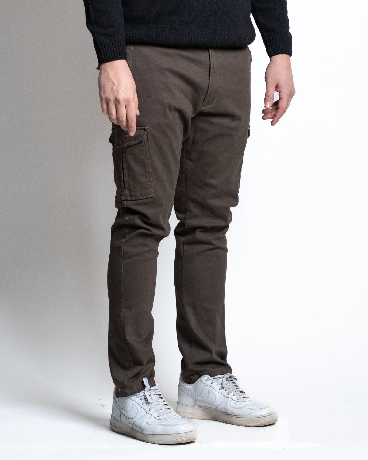 Pantalone tasconi moro