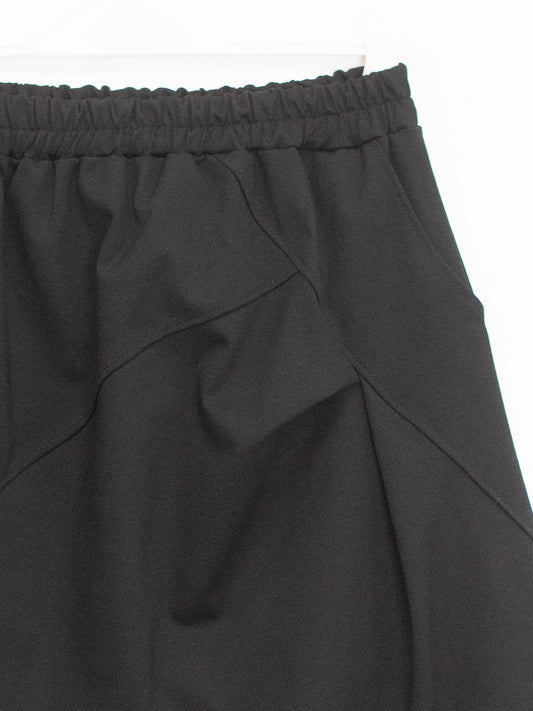 Milanese low-crotch trousers