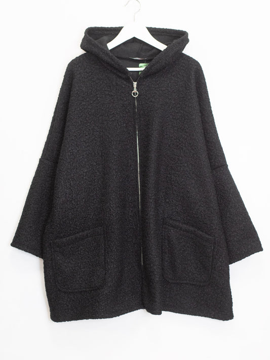 Cappottino boucler zip