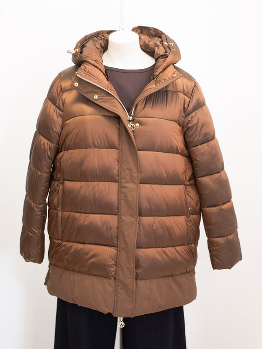 Cappotto Tina moro calibrato