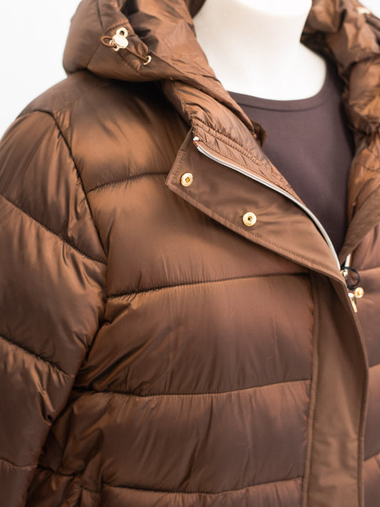 Cappotto Tina moro calibrato