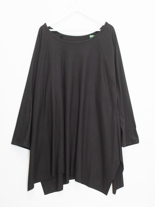 MAxi felpa giro collo ciniglia