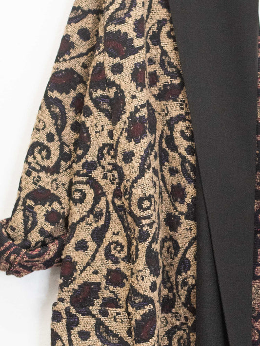 Cappotto fantasia beige