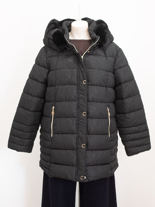 Cappotto Amalia calibrato Nero