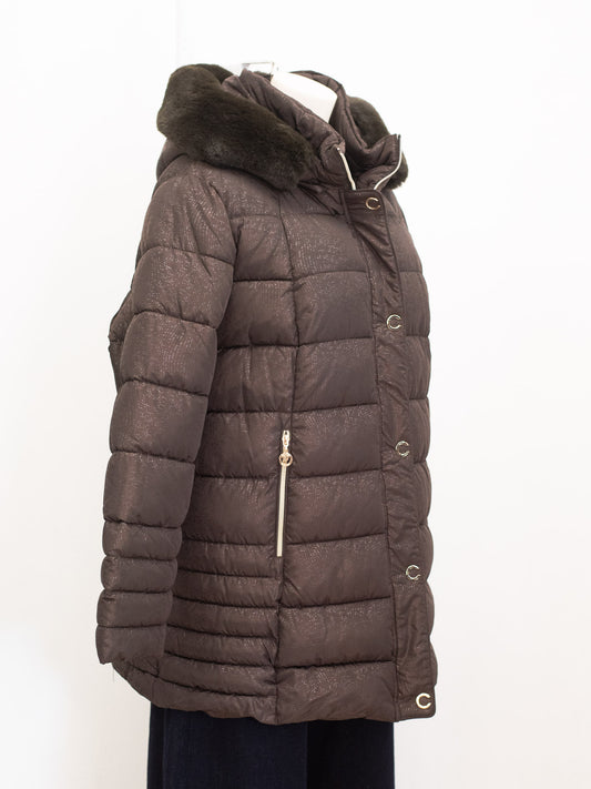 Cappotto Amalia calibrato marrone