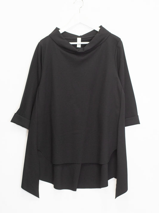 Milanese stitch collar sweater