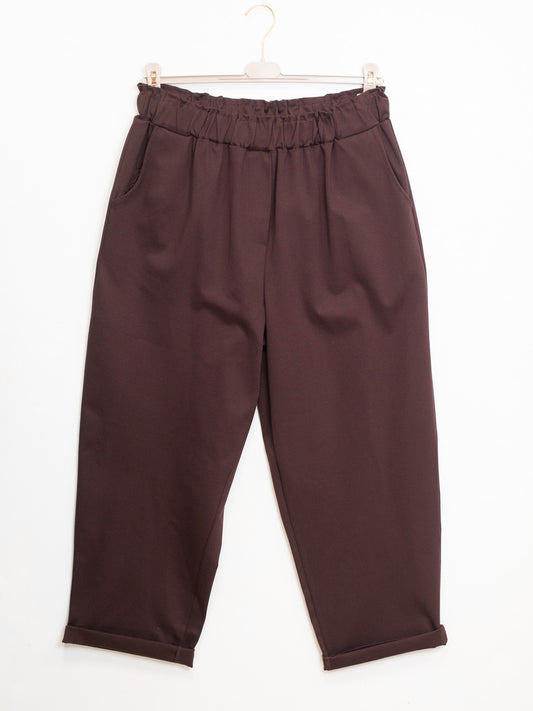 Pantaloni palloncino punto milano