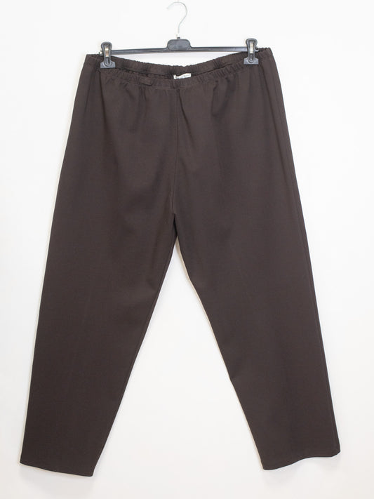 Elastic Milanese stitch trousers