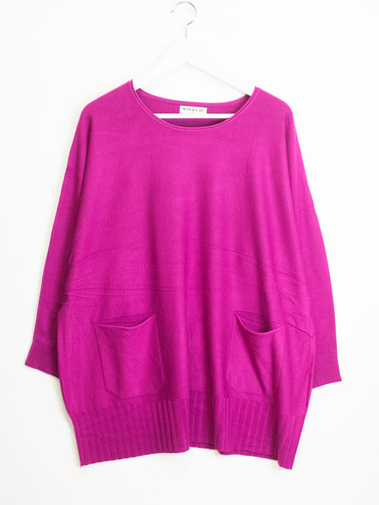 Maglia in viscosa curvy