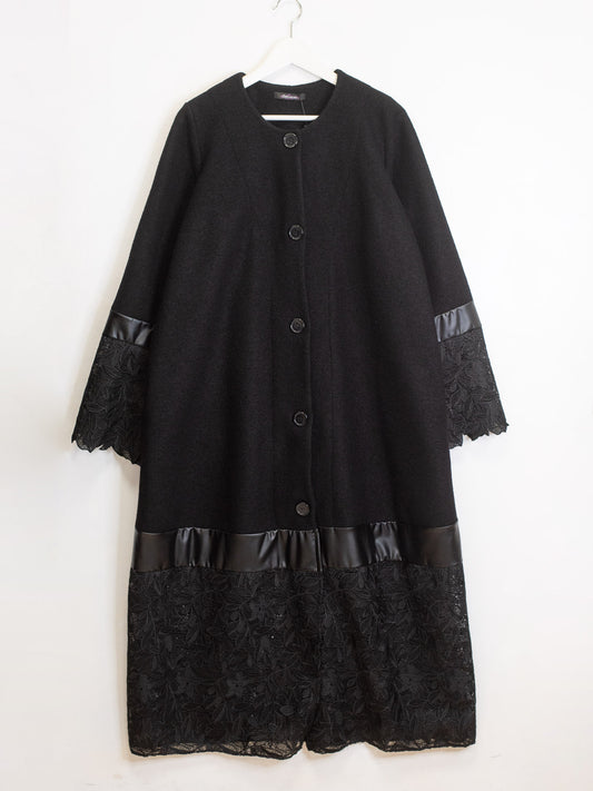 Cappotto pizzo lanacotta