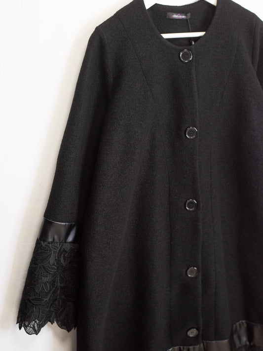 Cappotto pizzo lanacotta