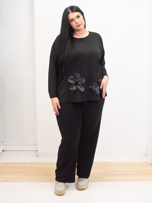 Blusa ricami scatola