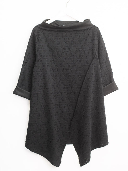 Maglia effetto rotto