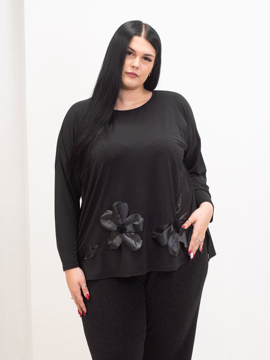 Blusa ricami scatola