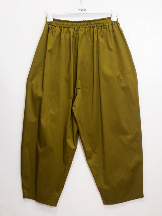Pantalone over pences verde