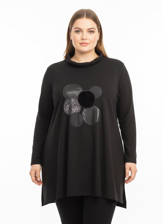 Maglia inserti cerchi