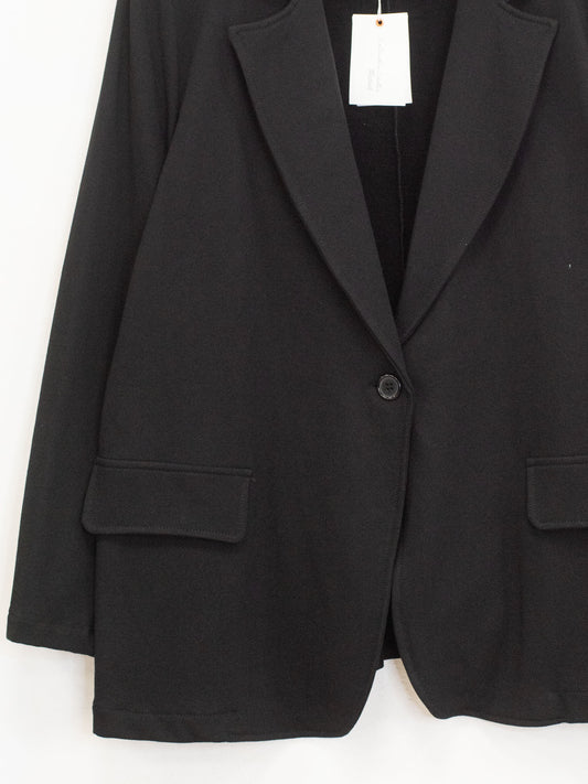 Blazer in felpa con spalline