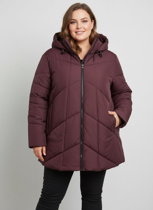 Cristal giacca bordeaux