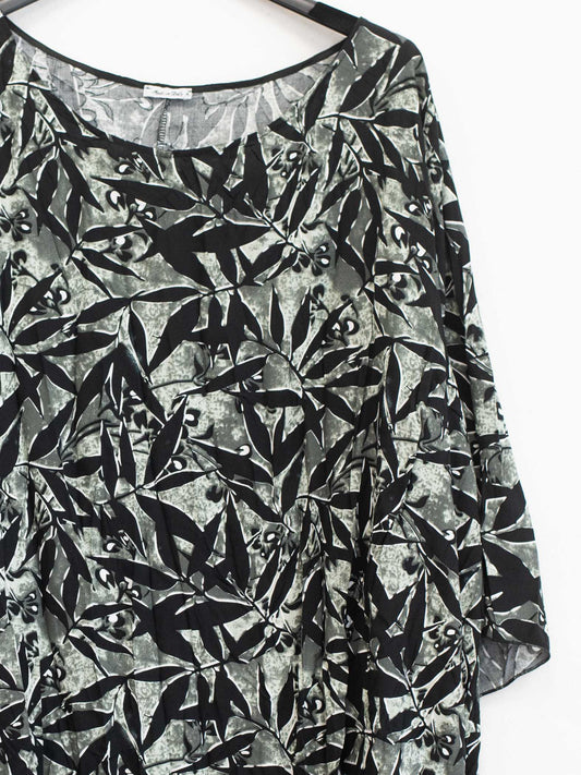 Blusa fantasia viscosa fiocco