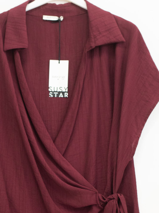 Blusa leggera portafoglio