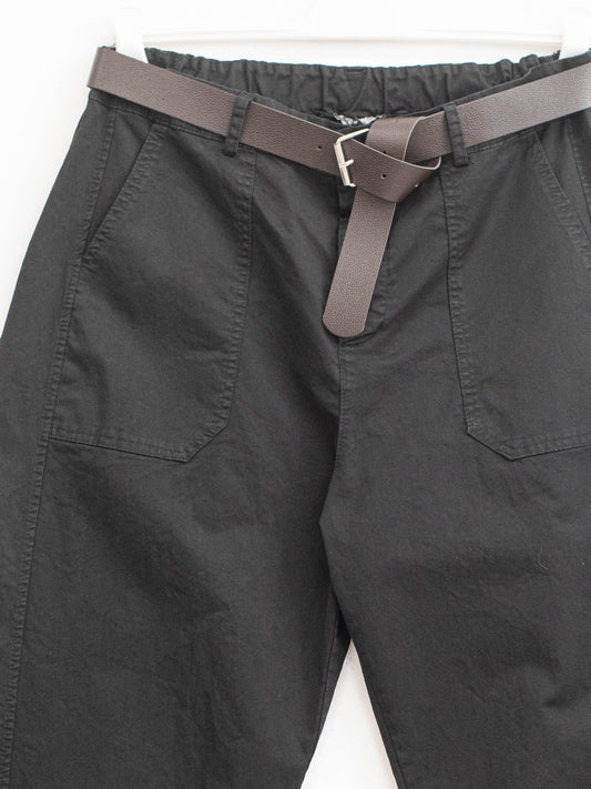 Pantalone cotone largo