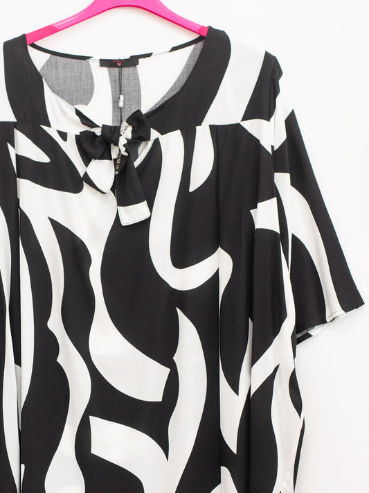 Blusa fantasia viscosa