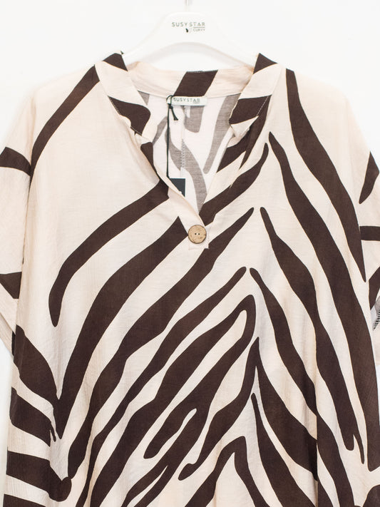 Blusa leggero fantasia